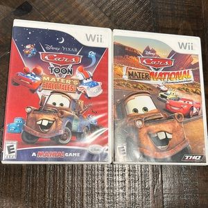 Wii Games - Cars Mater’s Tall Tales & Mater-National Championship Disney Pixar